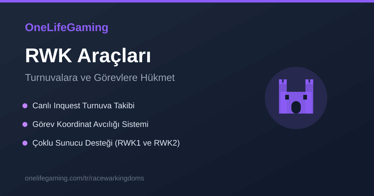 RWK Turnuva Strateji Rehberi: Acumen Inquest İpuçları | OneLifeGaming